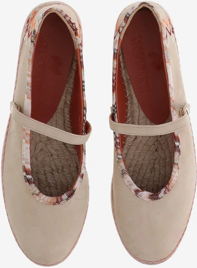 Viscose-blend Espadrilles With Zigzag Pattern - Image 2