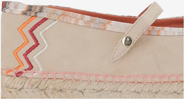 Viscose-blend Espadrilles With Zigzag Pattern - Image 5