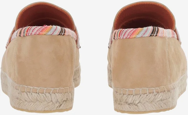 Viscose Blend Espadrilles With Zigzag Pattern - Image 4