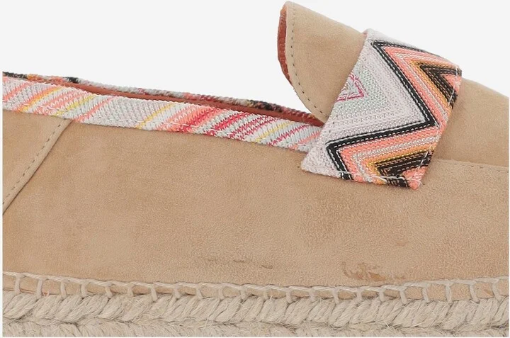 Viscose Blend Espadrilles With Zigzag Pattern - Image 5