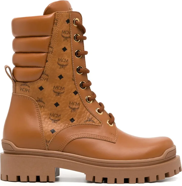 Visetos 40mm monogram ankle boots