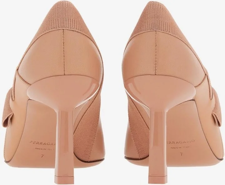 Vissia 70 Nappa Leather Pumps - Image 2