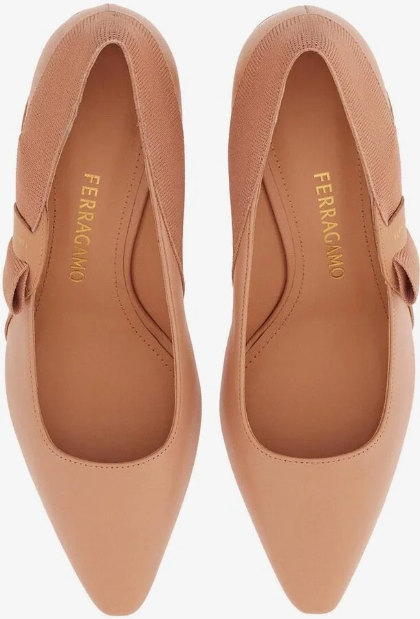Vissia 70 Nappa Leather Pumps - Image 3