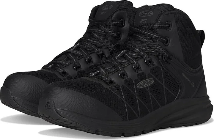 Vista Energy Mid Women's US 8.5 Black Composite Toe Work Boots EEE3982