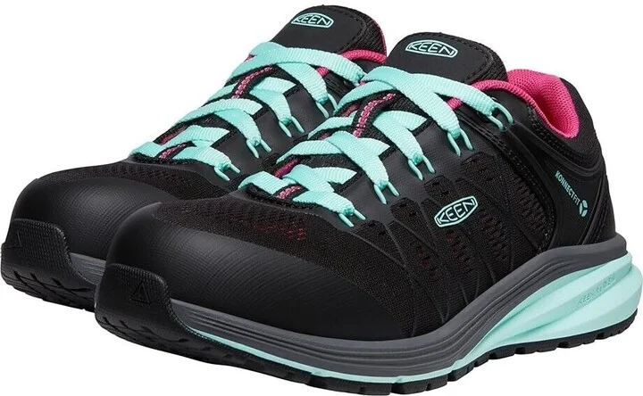 Vista Energy Sneakers Women's US 7 Black Composite Toe Work Shoes KHD1418