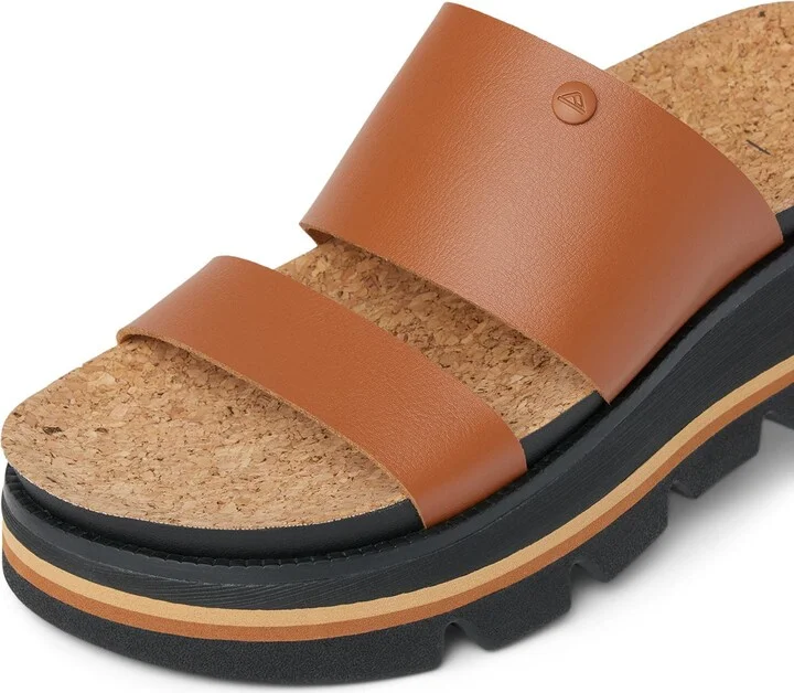 Vista Luxe Siaa Platform Wedge Slide Sandal - Image 5