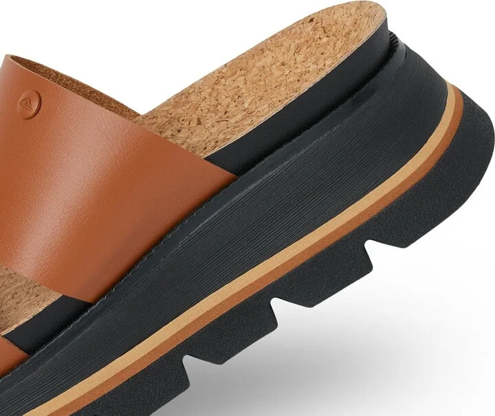 Vista Luxe Siaa Platform Wedge Slide Sandal - Image 6