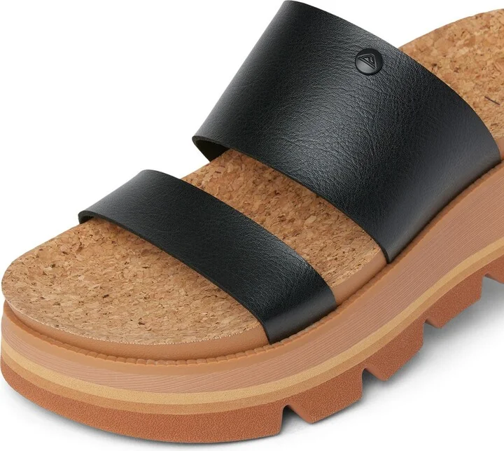 Vista Luxe Siaa Platform Wedge Slide Sandal - Image 5