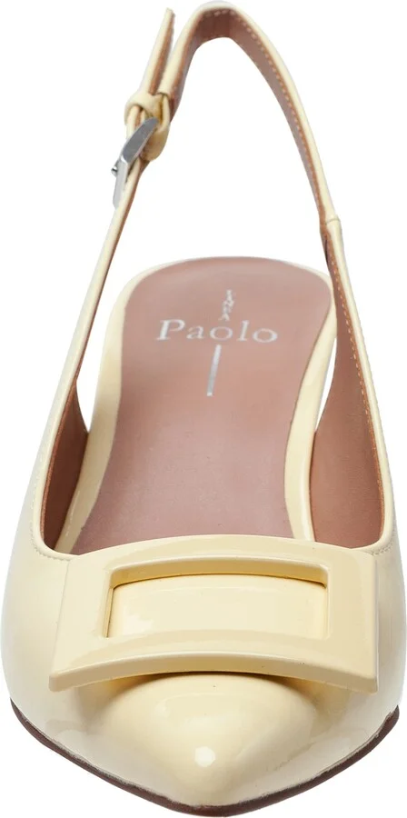 Vista Slingback Pointed Toe Wedge Pump - Image 8