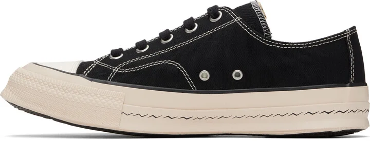 visvim Black Skagway L.T. Lo Sneakers - Image 3