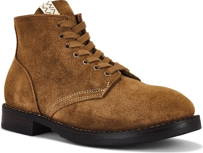 Visvim Brigadier Folk Boots in Tan - Image 2
