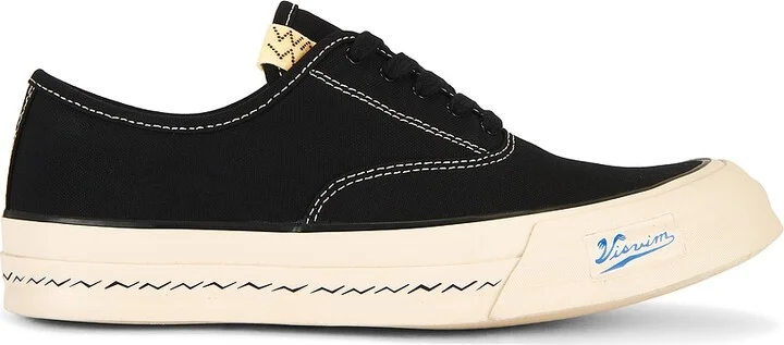 Visvim Logan Deck Lo Sipe in Black