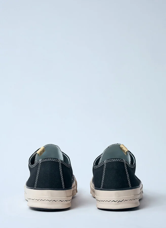 Visvim Skagway Low Top Sneakers - Man Sneakers Black M10 - Image 6