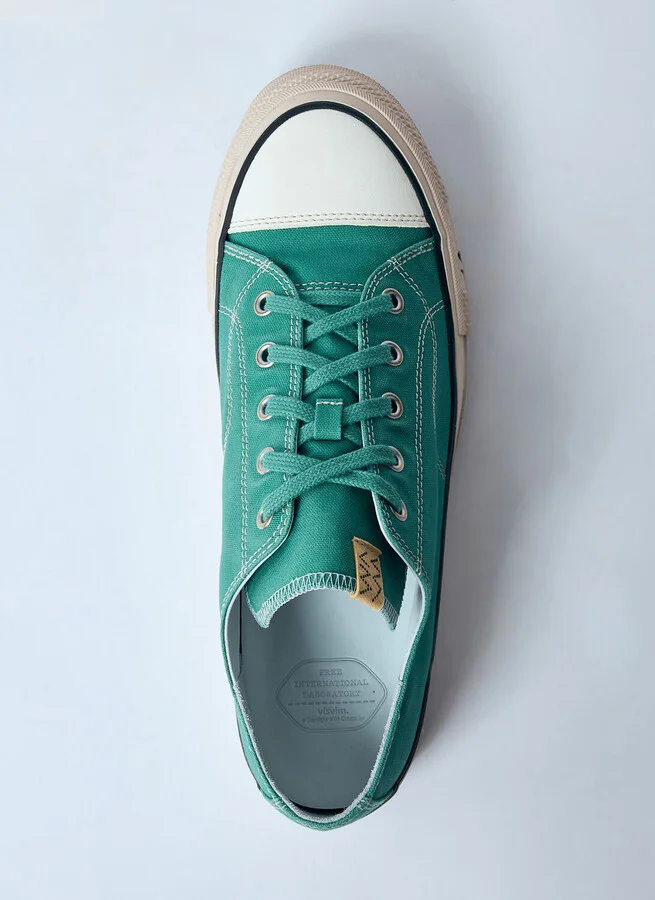 Visvim Skagway Low Top Sneakers - Man Sneakers Green M9 - Image 5