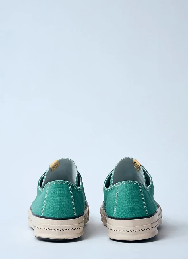 Visvim Skagway Low Top Sneakers - Man Sneakers Green M9 - Image 6