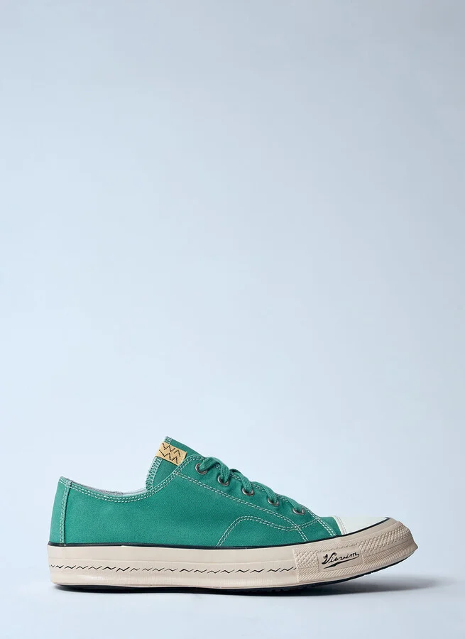 Visvim Skagway Low Top Sneakers - Man Sneakers Green M9