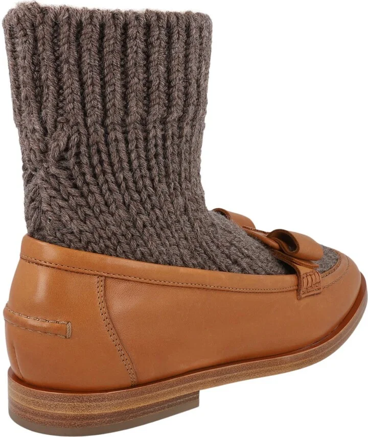 Vit Art Wool Sock Bow Loafer - Image 2