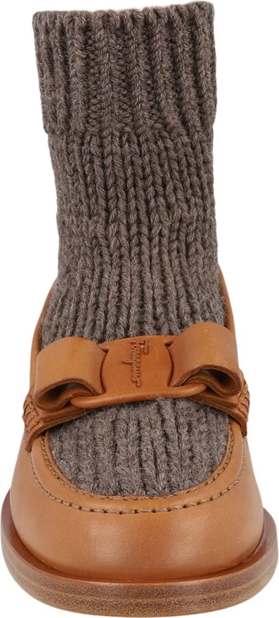 Vit Art Wool Sock Bow Loafer - Image 3