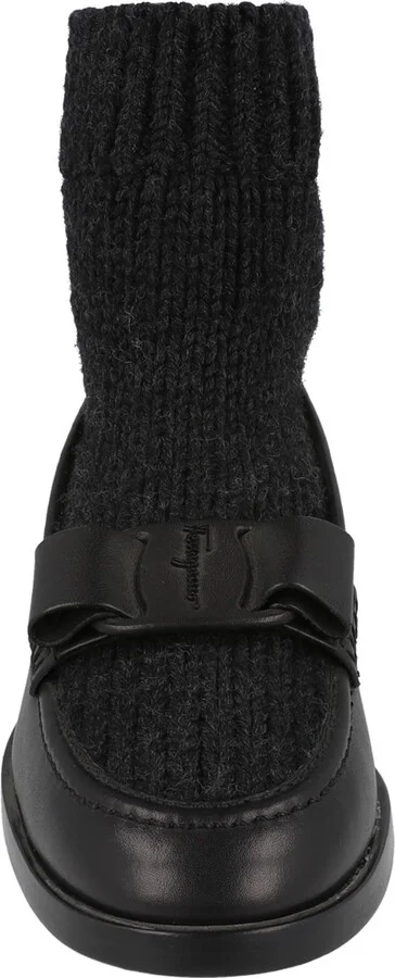 Vit Art Wool Sock Bow Loafer - Image 9