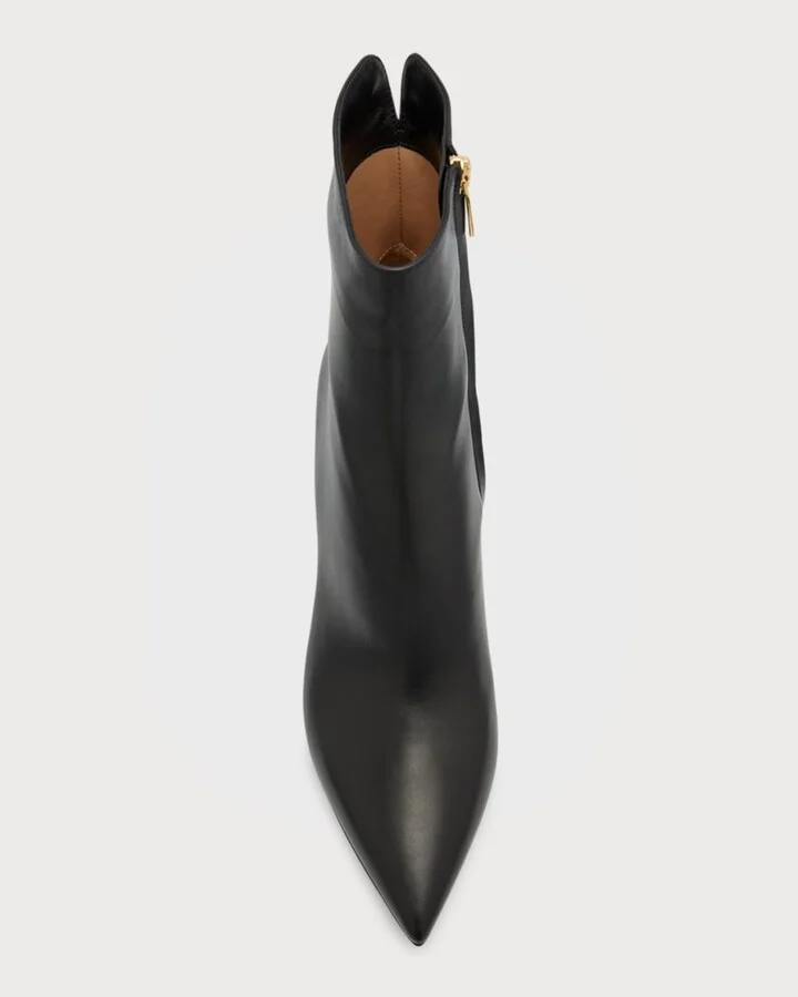 Vitello Glove Calfskin Ankle Boots - Image 7
