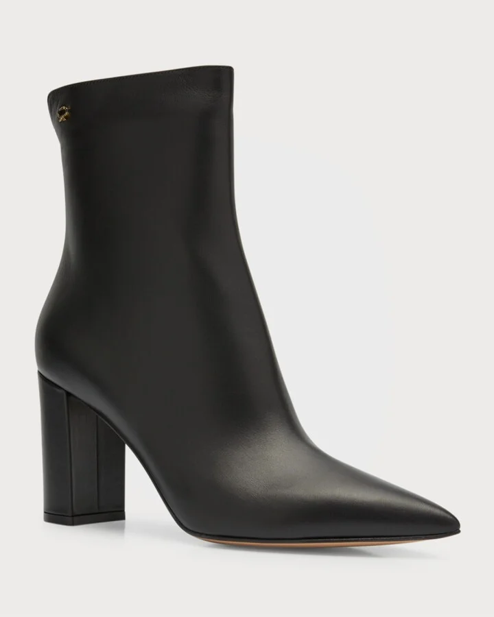Vitello Glove Calfskin Ankle Boots - Image 8