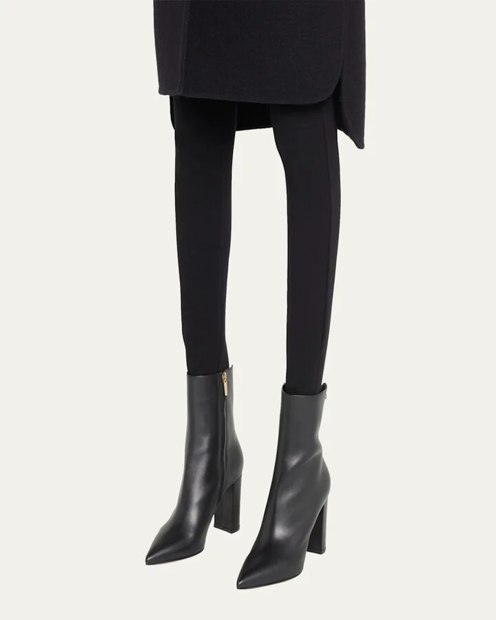 Vitello Glove Calfskin Ankle Boots - Image 2