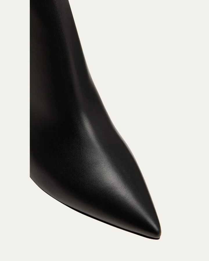Vitello Glove Calfskin Ankle Boots - Image 4