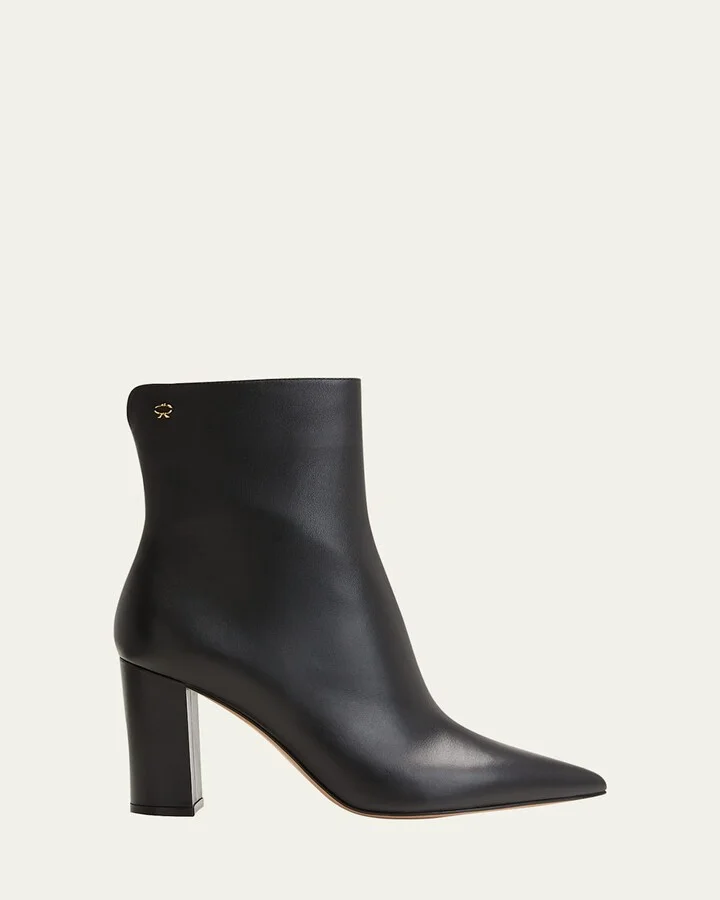 Vitello Glove Calfskin Ankle Boots