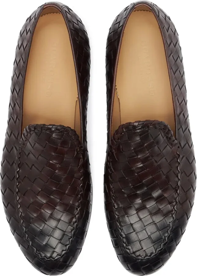 Vittorio interwoven leather loafers - Image 3