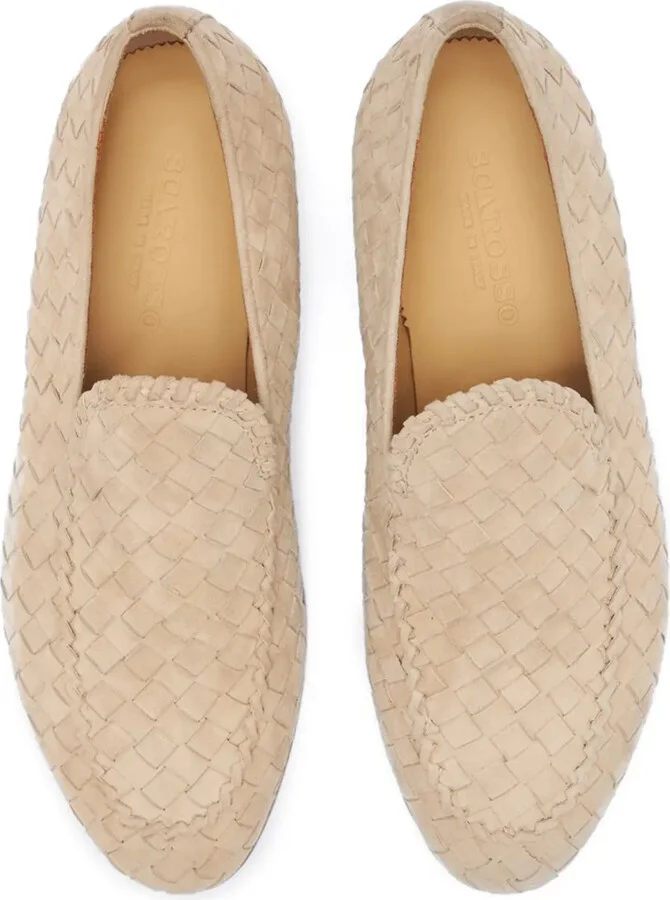 Vittorio interwoven suede loafers - Image 3