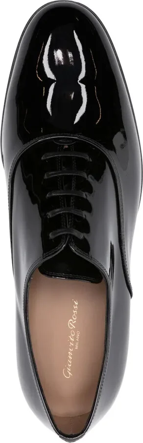 Vittorio patent-leather Oxford shoes - Image 4