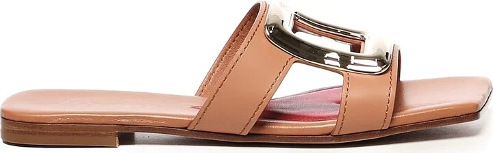 Viv By The Sea Leather Sandals