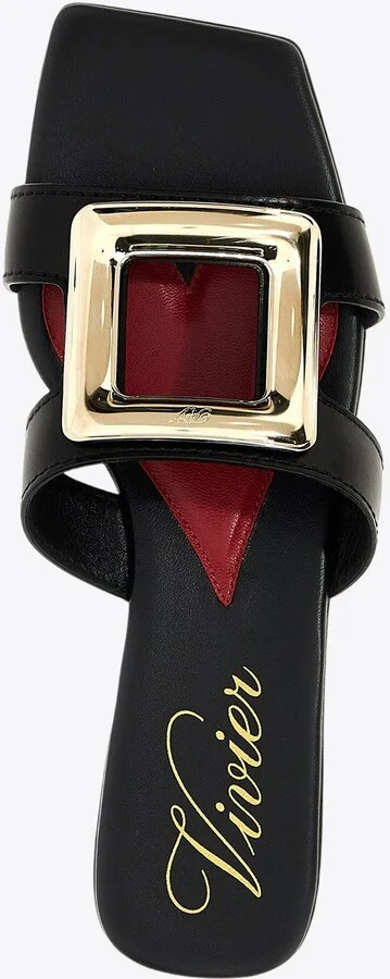 Viv' by the Sea Leather Slides - Image 2
