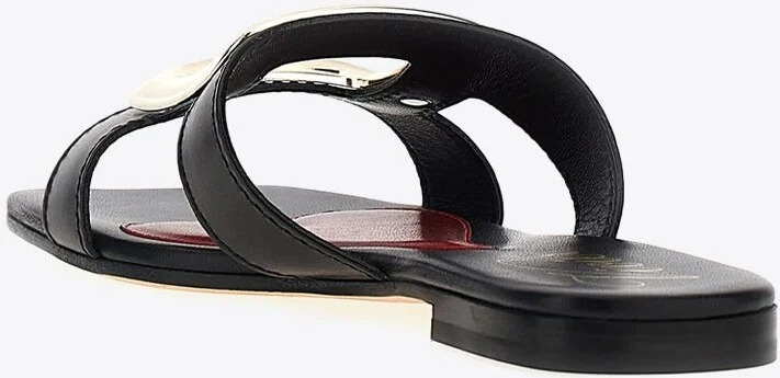 Viv' by the Sea Leather Slides - Image 3