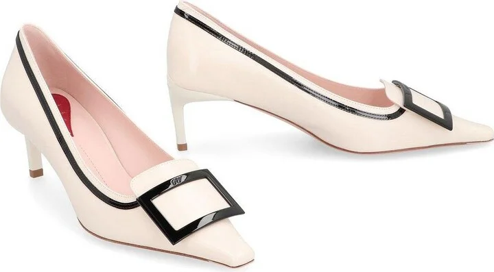 Viv Canard Leather Pumps - Image 2