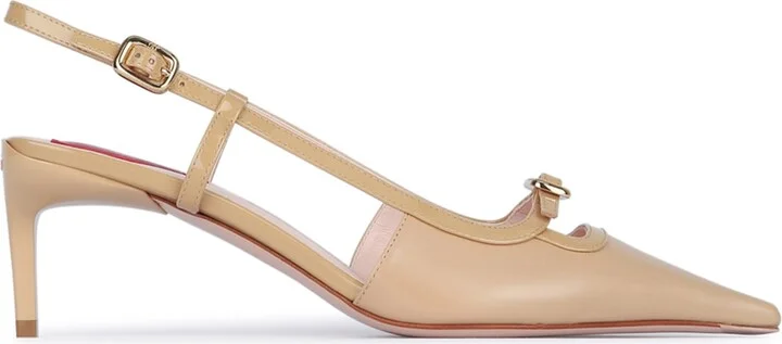 Viv Canard Mini Buckle Sling Back Dec 55