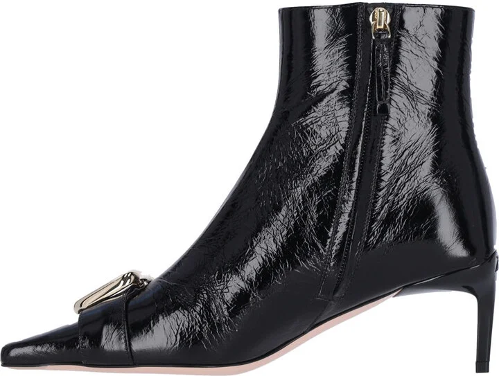 'viv' Canard Pump Boots - Image 3
