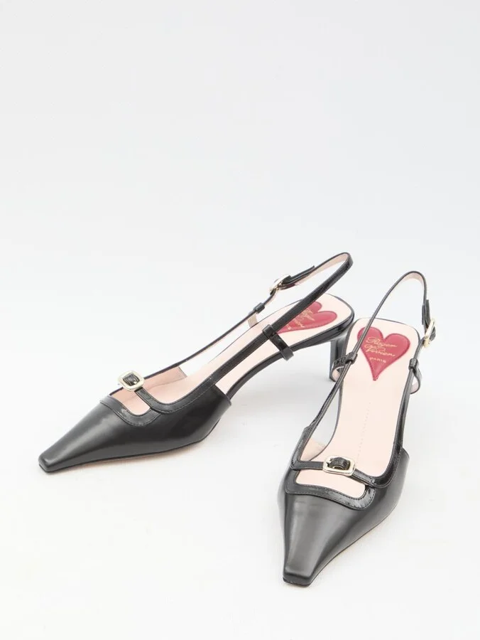 Viv' Canard Slingback Pumps - Image 5