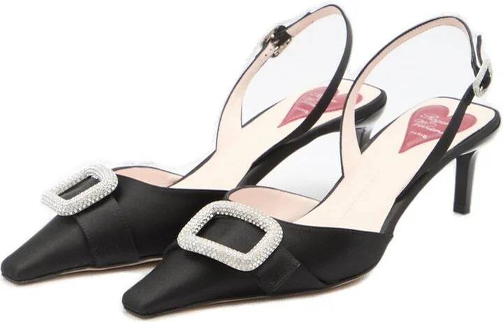 Viv Canard Slingback Pumps - Image 3