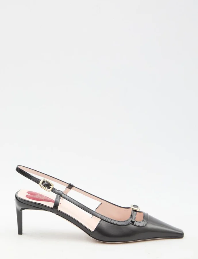 Viv' Canard Slingback Pumps
