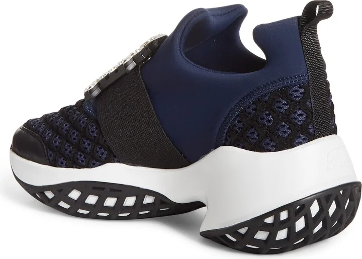 Viv Crystal Buckle Slip-On Sneaker - Image 2