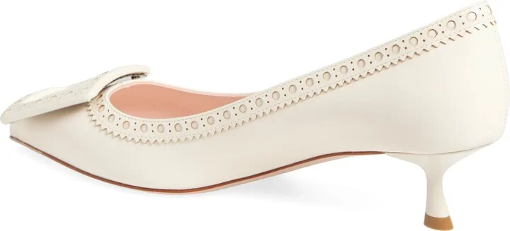 Viv in the City Pointed Toe Kitten Heel Pump - Image 2