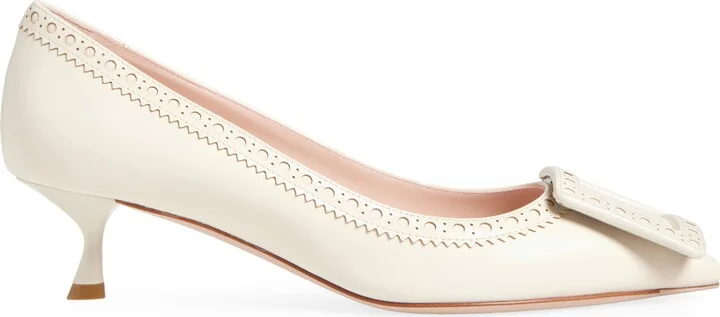 Viv in the City Pointed Toe Kitten Heel Pump - Image 3