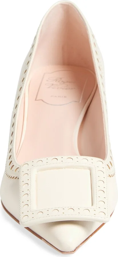 Viv in the City Pointed Toe Kitten Heel Pump - Image 4