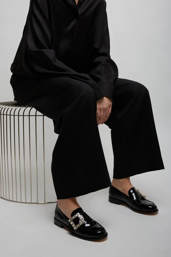 Viv Rangers black patent loafers - Image 2