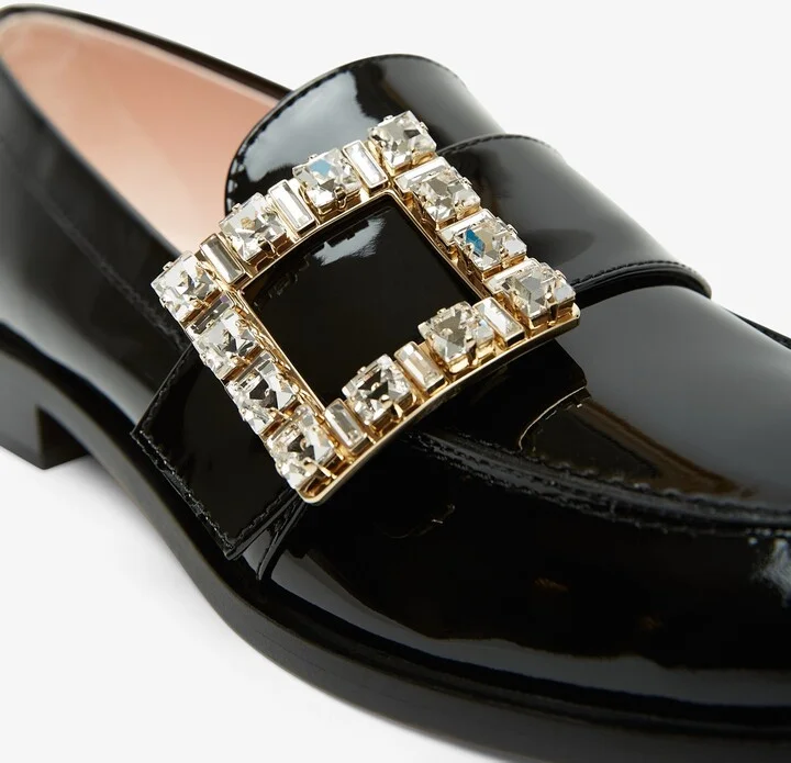 Viv Rangers black patent loafers - Image 4