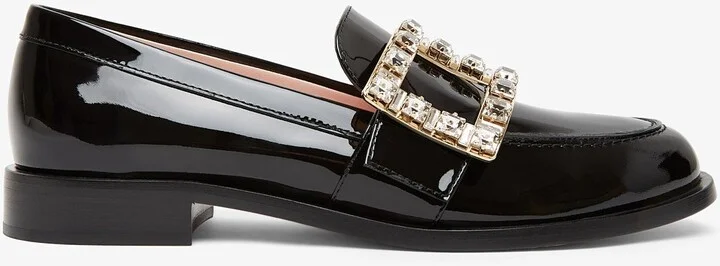 Viv Rangers black patent loafers