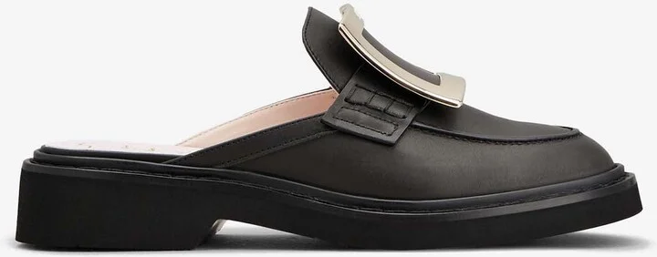 Viv' Rangers Calf Leather Flat Mules