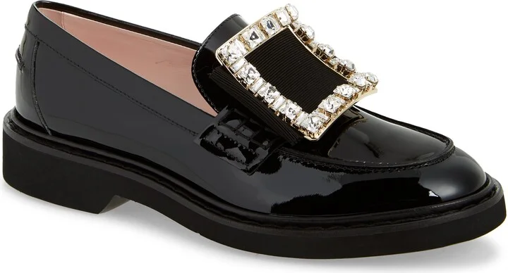 Viv Rangers Crystal Buckle Loafer