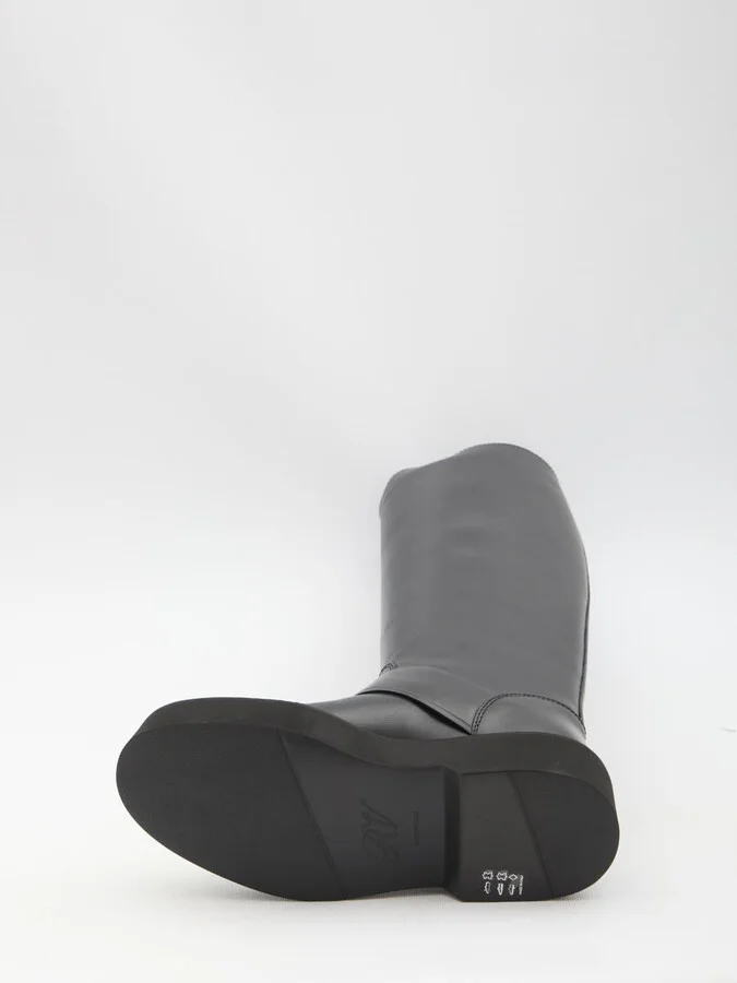 Viv Rangers High Biker Boots - Image 4